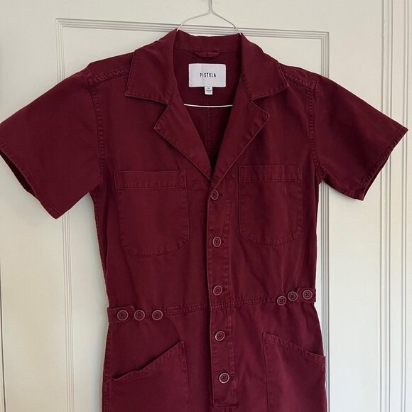 Pistola Grover Field Suit in Merlot | Size XS - Picture 4 of 11